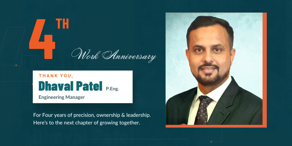 Celebrating 4 Years of Dhaval Patel at Valley Integration Celebrating 4 Years of Dhaval Patel at Valley Integration
